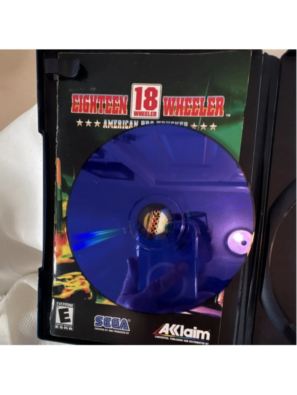 SEGA Acclaim 18-Wheeler: American Pro Trucker PS2 Multiplayer Manual NTSC